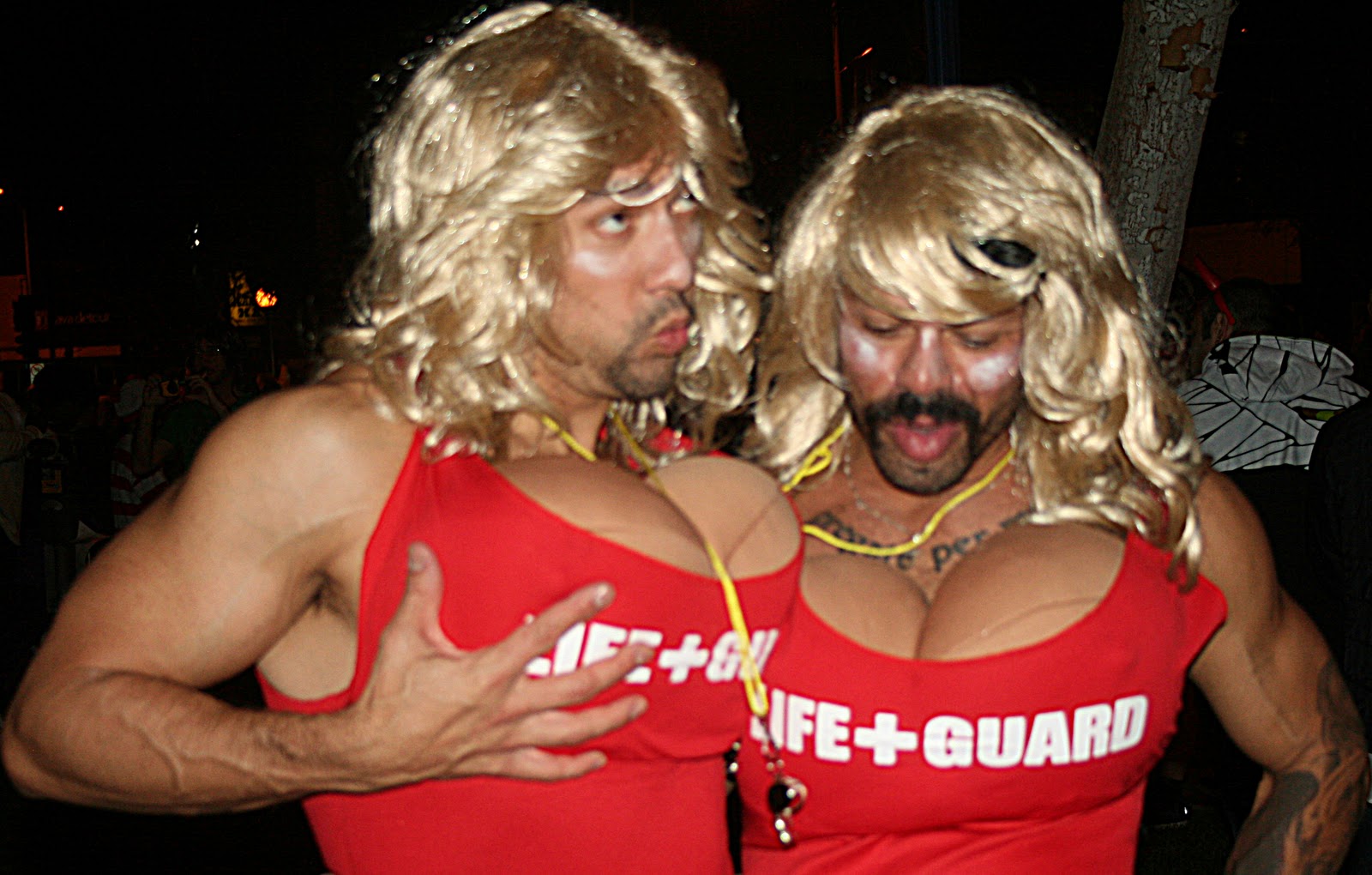 Busty lifeguards screens Crossdresser cock lick cum load panties